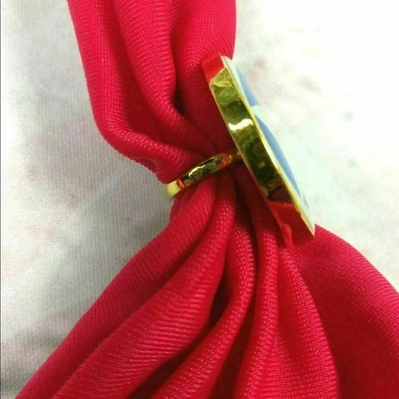 Corpo Bonito Woman Junior Red Bikini Top Halter Style. - Picture 6 of 6